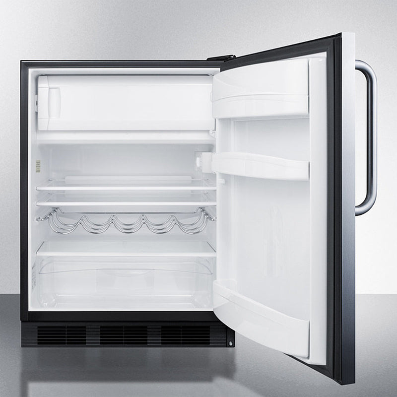 Summit 24" Wide Refrigerator-Freezer ADA Compliant