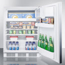 Summit 24" Wide Refrigerator-Freezer