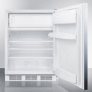 Summit 24" Wide Refrigerator-Freezer
