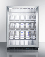Summit 24" Wide Single Zone Built-In Commercial Wine Cellar 