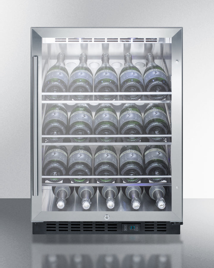 Summit 24" Wide Single Zone Built-In Commercial Wine Cellar 
