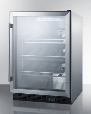 Summit 24" Wide Single Zone Built-In Commercial Wine Cellar 