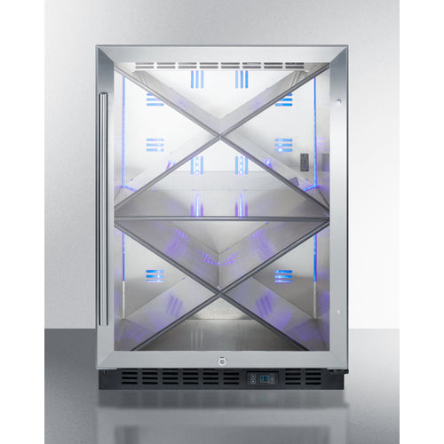 Summit 24" Wide Single Zone Built-In Commercial Wine Cellar