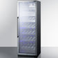 Summit 24" Wide Single Zone Commercial Wine Cellar 