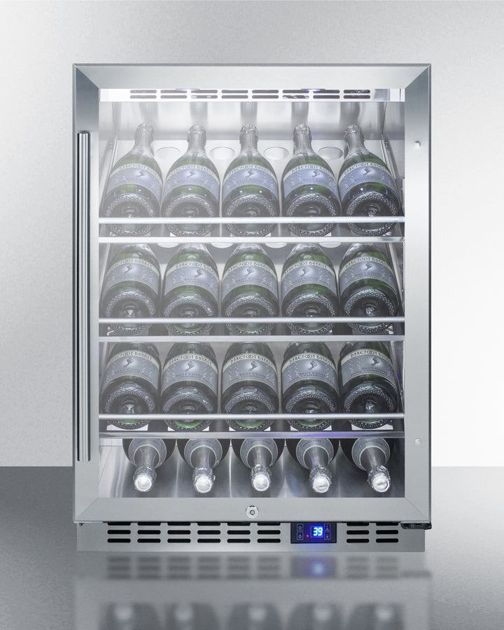 Summit 24" Wide Single Zone Outdoor Commercial Wine Cellar