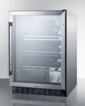 Summit 24" Wide Single Zone Outdoor Commercial Wine Cellar