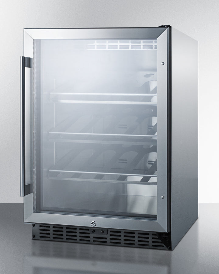 Summit 24" Wide Single Zone Outdoor Commercial Wine Cellar