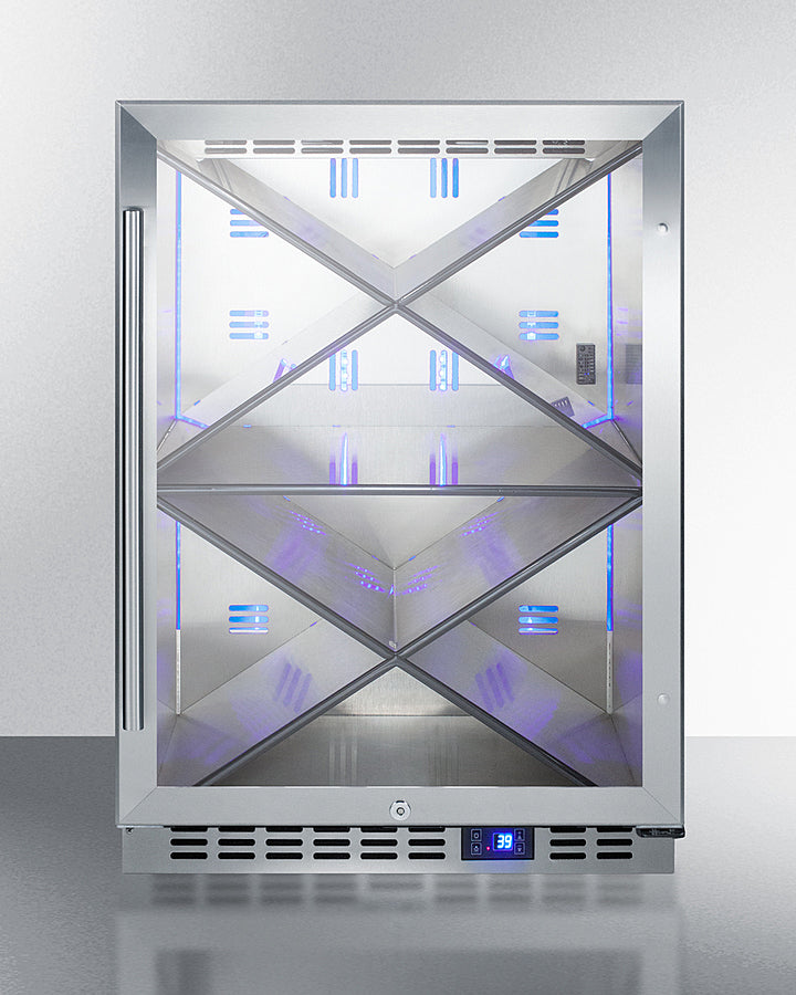 Summit 24" Wide Single Zone Outdoor Commercial Wine Cellar 