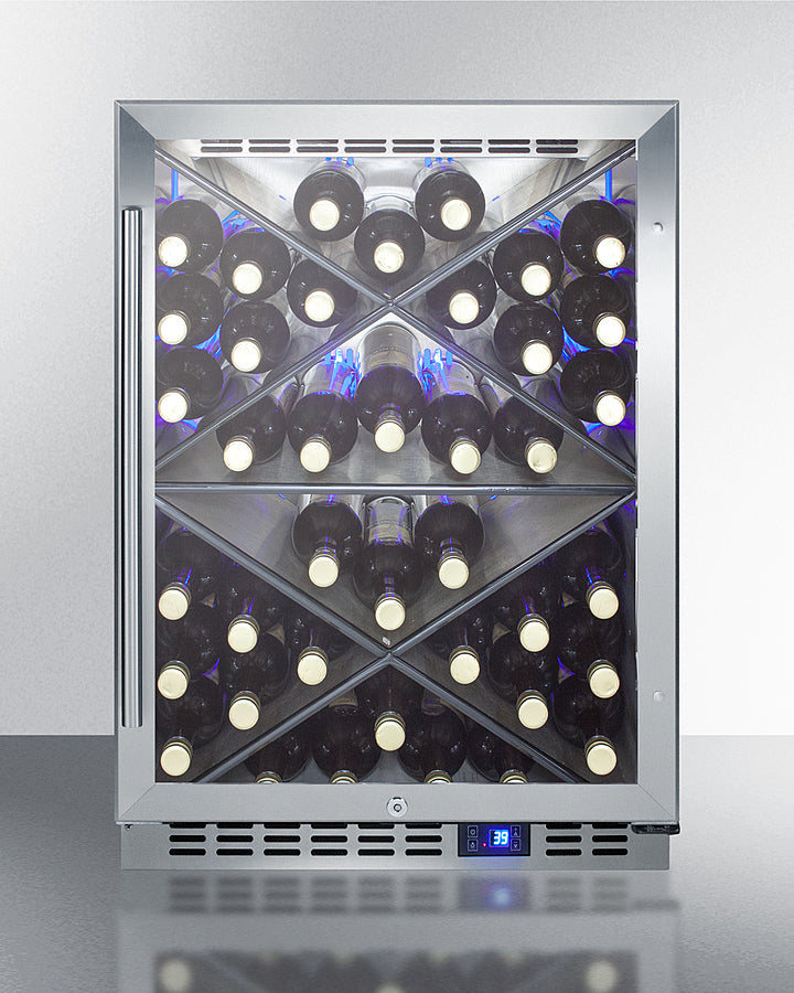 Summit 24" Wide Single Zone Outdoor Commercial Wine Cellar 
