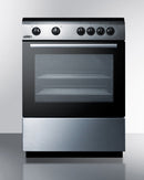Summit 24" Wide Smooth Top Electric Range