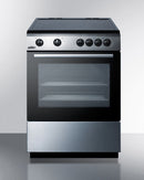 Summit 24" Wide Smooth Top Electric Range