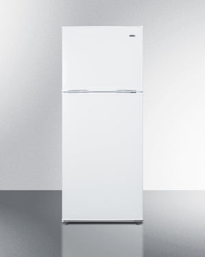Summit 24" Wide Top Mount Refrigerator-Freezer Front