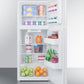 Summit 24" Wide Top Mount Refrigerator-Freezer Full
