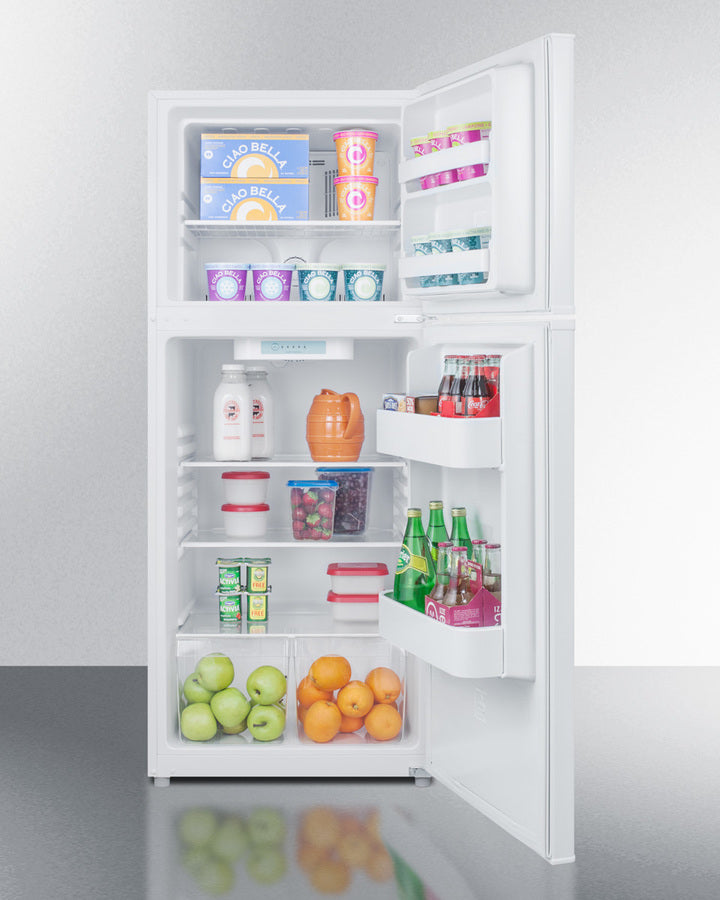 Summit 24" Wide Top Mount Refrigerator-Freezer Full