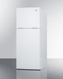 Summit 24" Wide Top Mount Refrigerator-Freezer Angle