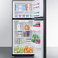 Summit 24" Wide Top Mount Refrigerator-Freezer Full