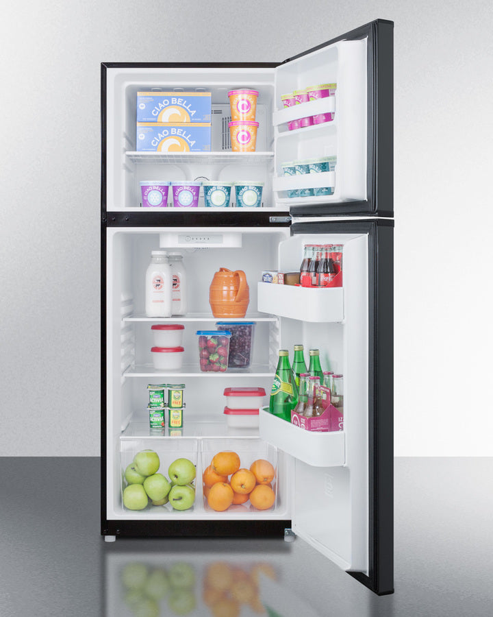 Summit 24" Wide Top Mount Refrigerator-Freezer Full