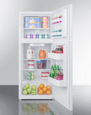 Summit 24" Wide Top Mount Refrigerator-Freezer