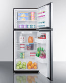 Summit 24" Wide Top Mount Refrigerator-Freezer