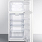 Summit 24" Wide Top Mount Refrigerator-Freezer