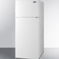 Summit 24" Wide Top Mount Refrigerator-Freezer