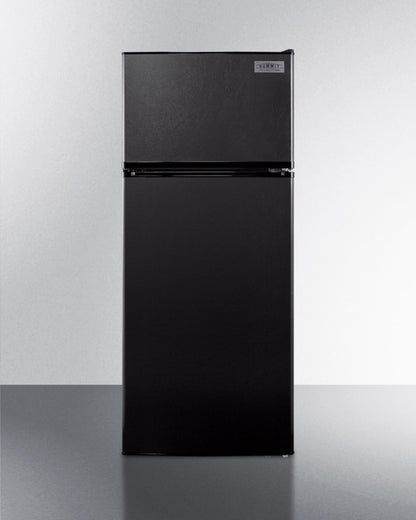 Summit 24" Wide Top Mount Refrigerator-Freezer Front