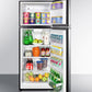 Summit 24" Wide Top Mount Refrigerator-Freezer