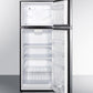 Summit 24" Wide Top Mount Refrigerator-Freezer