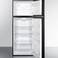 Summit 24" Wide Top Mount Refrigerator-Freezer
