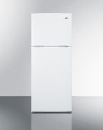 Summit 24" Wide Top Mount Refrigerator-Freezer With Icemaker Front