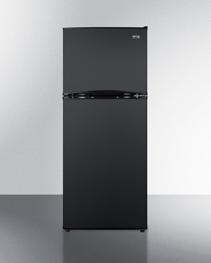 Summit 24" Wide Top Mount Refrigerator-Freezer With Icemaker Front