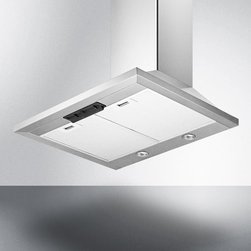 Summit 24" Wide Wall-Mounted Range Hood in Stainless Steel