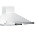 Summit 24" Wide Wall-Mounted Range Hood in Stainless Steel