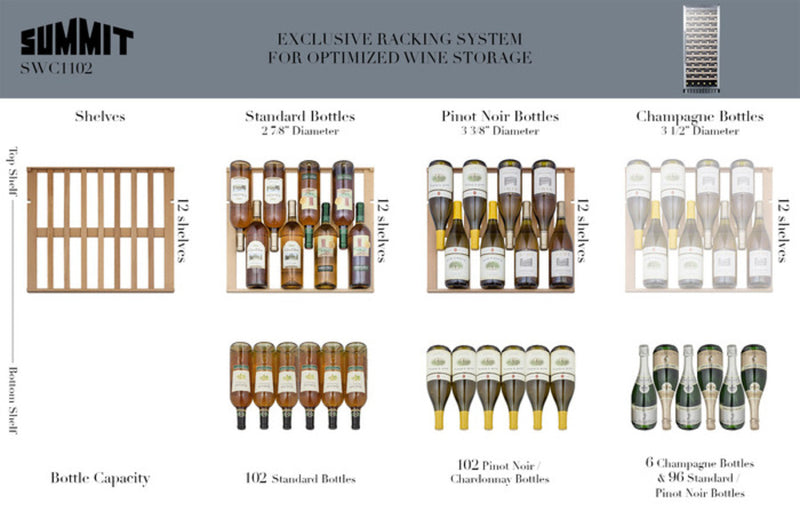 Summit 24" Wide Wine Cellar