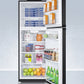 Summit 26" Wide Break Room Refrigerator-Freezer