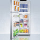 Summit 26" Wide Break Room Refrigerator-Freezer