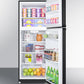 Summit 26" Wide Top Mount Refrigerator-Freezer