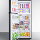 Summit 26" Wide Top Mount Refrigerator-Freezer