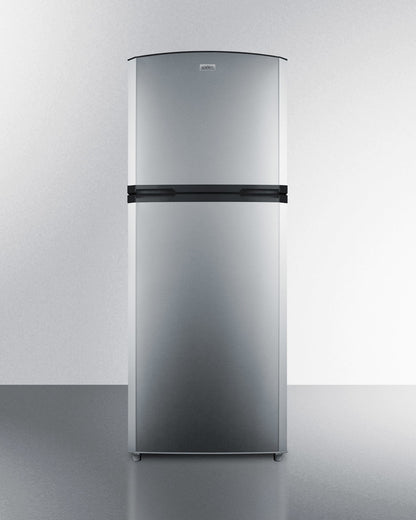 Summit 26" Wide Top Mount Refrigerator-Freezer With Icemaker