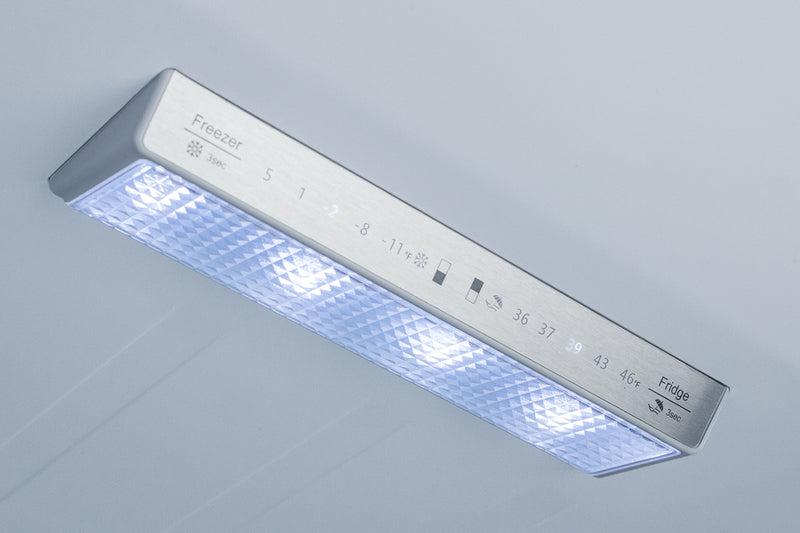 Summit 28" Wide Bottom Freezer Refrigerator with Stainless Steel Doors