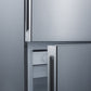 Summit 28" Wide Built-In Bottom Freezer Refrigerator