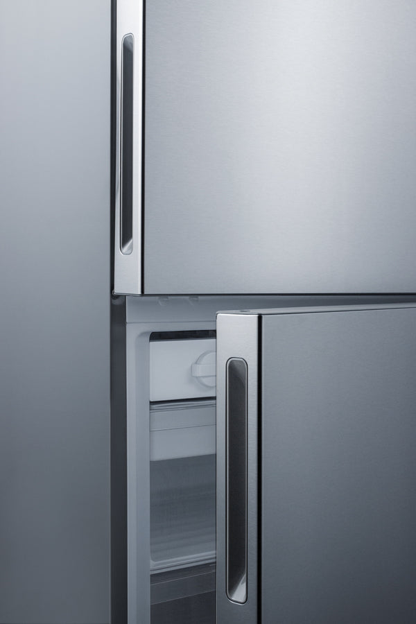 Summit 28" Wide Built-In Bottom Freezer Refrigerator