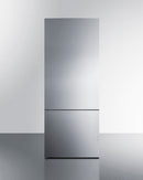 Summit 28" Wide Built-In Bottom Freezer Refrigerator with Left Hand Door Swing