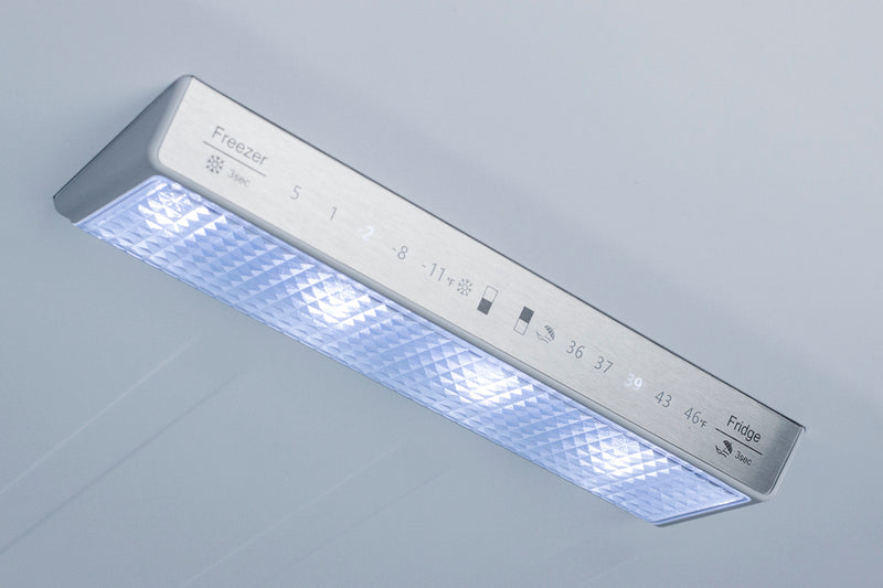 Summit 28" Wide Built-In Bottom Freezer Refrigerator with Left Hand Door Swing