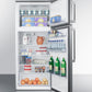 Summit 28" Wide Top Mount Refrigerator-Freezer