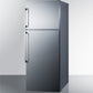 Summit 28" Wide Top Mount Refrigerator-Freezer
