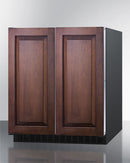 Summit 30" Wide Built-In Refrigerator-Freezer with Integrated Door Frame