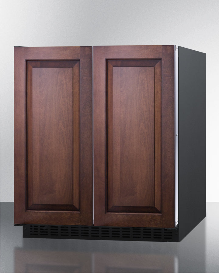 Summit 30" Wide Built-In Refrigerator-Freezer with Integrated Door Frame