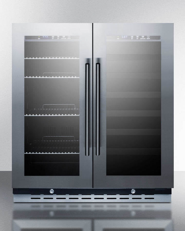 Summit 30" Wide Built-In Wine/Beverage Center 
