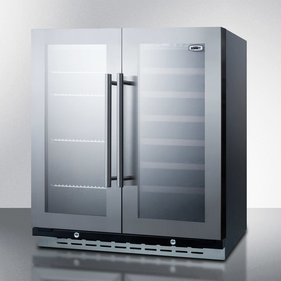 Summit 30" Wide Built-In Wine/Beverage Center 